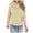 Beige#9527, variant on BOOMNY Womens Long Sleeve Fleece Hoodies Solid Y2K Pullover Hoodie for Women Trendy Casual Fall Winter Hooded Sweatshirts With Pocket