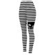 thumbnail image 4 of Gibobby Leggings con Forro Polar para Mujer Leggings de entrenamiento para mujer, pantalones de bloque de color con ojos de Halloween, cálidos, y elásticos(Blanco,XG), 4 of 5