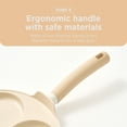 thumbnail image 2 of [TRUECOOK OFFICIAL] Induction Non-Stick Eco Ceramic Beige 4-Hole Egg Pan, 2 of 8