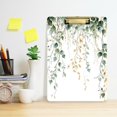 thumbnail image 2 of FORMRS Acrylic Clipboard with Low Profile Clip Standard A4 Letter Size, 12.5" x 9", Leaf, 2 of 8