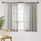 thumbnail image 2 of Cortinas MYSKY HOME, color gris transparente, 115 x 114 cm, con pompones, 2 paneles, 2 of 8