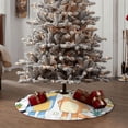 thumbnail image 4 of Defioc Bluey for Christmas Tree Skirt Snowman Xmas Tree Skirt Farmhouse Christmas Decorations Tree Mat for Holiday Party Decor-30", 4 of 6