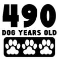 thumbnail image 2 of CafePress - 490 Dog Years Old Mugs - 11 oz Ceramic Mug - Novelty Coffee Tea Cup, 2 of 4