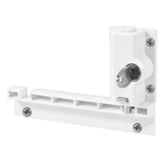 Pack of 2 Practical Patios Sliding Door Security Foot Lock Kick Lock Fit Top or Bottom Rails Childproof Guardianed