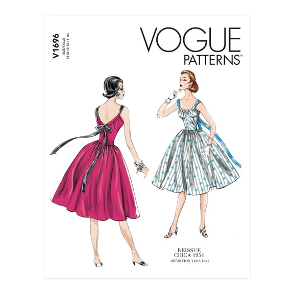 Vogue Sewing Pattern 1696 Dresses