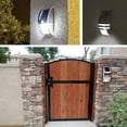 thumbnail image 4 of Dvkptbk Solar Light 2Led Stainless Steel Solar Induction Wall Light Solar Powered Led Wall Light Motion Sensor Security Lamp Outdoor Lamp Home Decor, 4 of 9