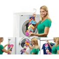 thumbnail image 1 of 2-Pack Sock Laundry Tool & Storage Hanger for Washing Drying & Storing Paired Socks, Clips & Locks, No Sorting or Matching, Foldable Closet Organizer Better Than Mesh Bag,, 1 of 7
