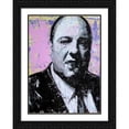 thumbnail image 2 of P Muir 19x24 Black Ornate Wood Framed With Double Matting Wall Art Titled - Tony Soprano, 2 of 6
