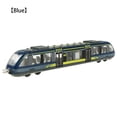 thumbnail image 1 of Train Jouet Mini Simulation Modèle de Métro Inertie Modèle de Métro Véhicule en Alliage Plastique Jouet pour Enfants, Bleu, 1 of 1