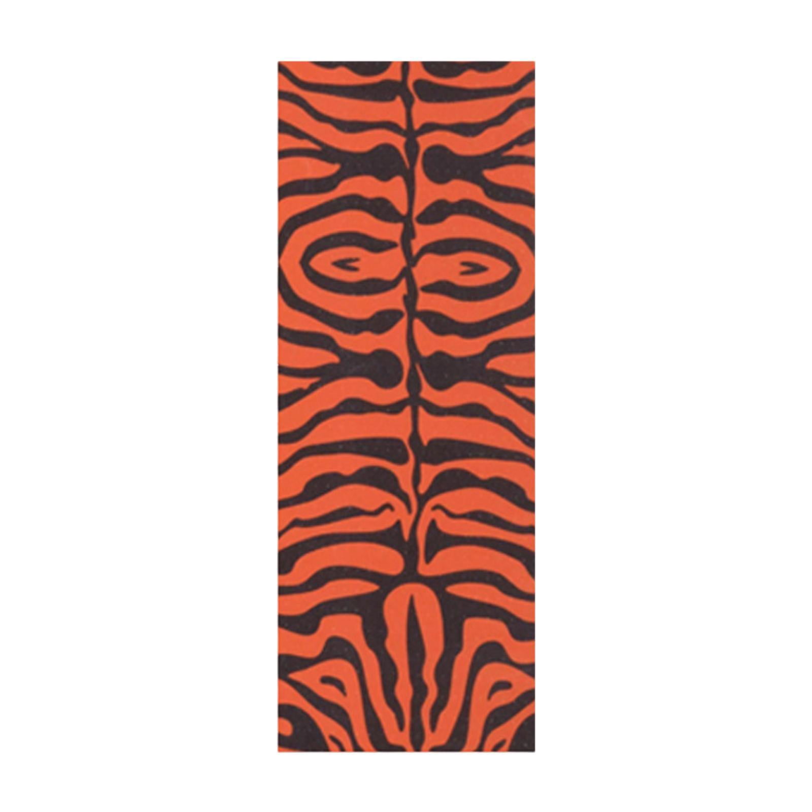 Axioma Skateboard Grip Tape Outdoor Non Slip Multipurpose Skateboarding Accessories Orange Black