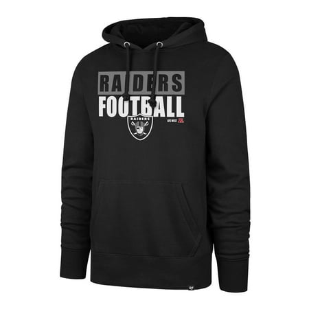 - Oakland Raiders Hoodie Blockout Headline Pullover Hood