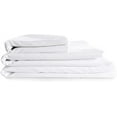thumbnail image 2 of CA King Flat Sheet only Pack of 6 Bulk (108 x 102 Inches) White Polycotton T-200 Percale Weave - Top Bed Sheet for Home Bedding, Hospital, Massage Table Hotel (Available in Bulk), 2 of 13