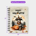 thumbnail image 5 of Happy Halloween Australian Cattle Dog Witches Hat Pumpkin Carving Spiral Bound Journal Heeler Lover Gifts 5x7in Spiral Notebook - 02019, 5 of 5