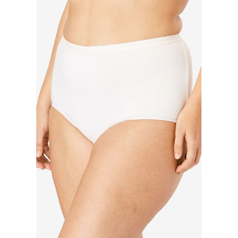 Buy Generic Unisex Adult Cotton Blend Period Panty (Pack of 10)  (DP-10-_White_28-34) at