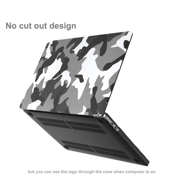 Old MacBook Pro 13 Retina Case A1502/A1425, Tekcoo Laptop Case Camouflage  Design, Plastic Hard Shell Protective Case for Old Macbook Pro 13.3 inch