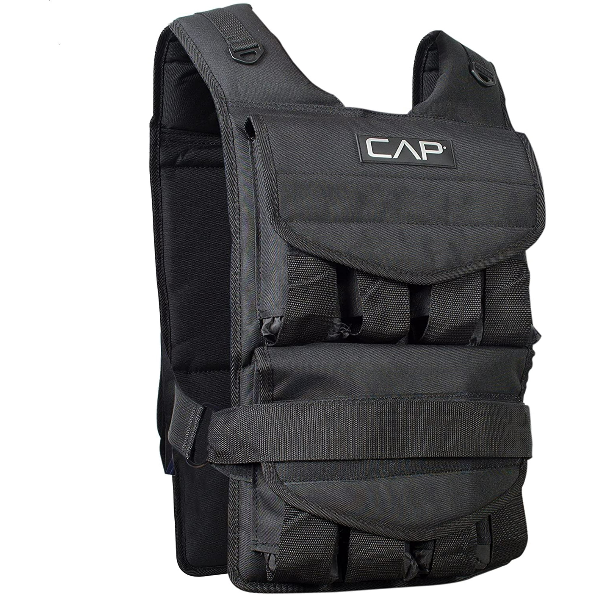 CAP Barbell Adjustable Weighted Vest, 100 lb
