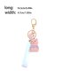 thumbnail image 2 of Sonducket Llavero colgante muñeca moda llavero decoración monedero colgante decorativo llavero decoración artesanía almacenamiento Ropa, zapatos y accesorios Miscelánea Rosa claro Sonducket AP014297-01, 2 of 6