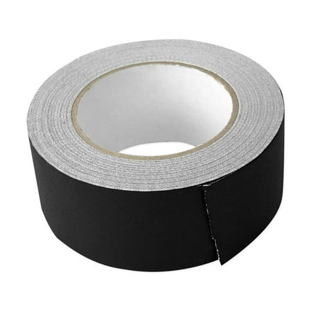 Rockville ROCK GAFF Black Gaffers Tape 2" x 100 Ft For Pro Audio/Stage Wire