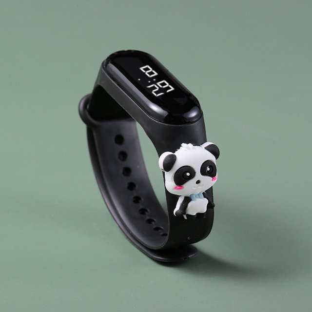Reloj LED Digital LED de dibujos animados para niños