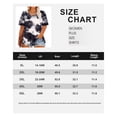 thumbnail image 3 of TIYOMI Womens Plus Size Tops Black & White Tie Dye Slit t shirts For Women Summer Round Neck Short Sleeve Shirts Workout Tee Casual T-Shirt XL 14W 16W, 3 of 3