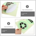 thumbnail image 5 of 1 Sheet of Garbage Recycle Sign Stickers Recycle Stickers Noctilucous Trash Can Stickers, 5 of 5