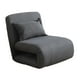 thumbnail image 5 of Sofá cama plegable,Sofá cama plegable,sillón individual,cómodo,Sofá cama portátil con almohada para el suelo,Silla Reclinable Convertible Respaldo Ajustable,Sofá De color verde oscuro, 5 of 9