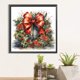 thumbnail image 3 of Pintura de diamante 5D DIY, kit de corona de Navidad con taladro redondo completo, decoración del hogar FLhrweasw Nuevo, 3 of 9