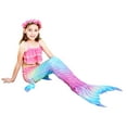 thumbnail image 4 of Girls Swimming Mermaid Tail Sets Kids Mermaid Swimsuit, 4 of 4