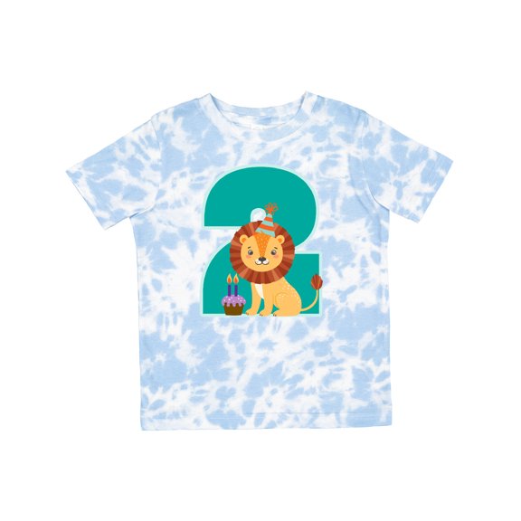 Inktastic 2nd Birthday Jungle Theme Boys or Girls Toddler T-Shirt