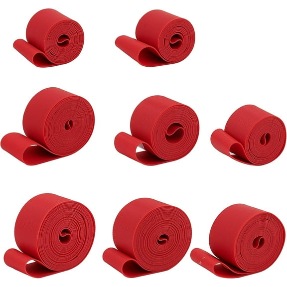 8 Sizes Bicycle Rim Strip Rim Tape Bike Tire Liner Inner Tube Protection Pad Rim Liner Puncture