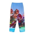 thumbnail image 3 of Lsque Mario Print Women's Pajama Pants, Lounge Pant - Comfortable Home Wear,Elastic Waistband, Stylish Design-X-Large, 3 of 9