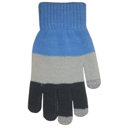 Boss Tech Products Knit Touchscreen Gloves with Conductive Fingertips for Use with All Touchscreen Electronic Devices Boss Tech Products Knit Touchscreen Gloves with Conductive Fingertips for Use with All Touchscreen Electronic Devices
