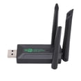 thumbnail image 1 of Adaptador USB WiFi De Doble Banda De Red, Unidad Interna Gigabit De 2,4G Y 5G, Dongle De Red Inalámbrica Para PC De Escritorio De 1300Mbps Con Antena, 1 of 7