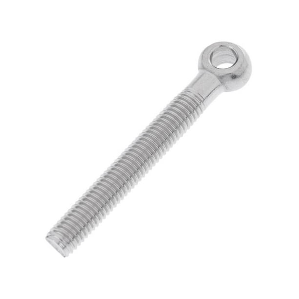 /70/80/0/110/12004 Perno de ojo roscado de acero inoxidable para balaustre de barco o yate M10 x 70mm