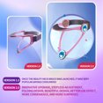 thumbnail image 4 of ajustable de 360 ​​grados, corrector de postura ergonómico para aliviar el dolor de cuello, descompresión espinal y dolor de espalda, mejora la postura de la cabeza hacia adelante rosa XianweiShao 9024715141903, 4 of 4