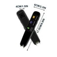 thumbnail image 2 of A6s Smart Scanning Dictionary Pen - 1.97" Touchscreen, Offline OCR Translation for 112 Languages, 2.75M Vocabulary, 820mAh Battery, Type-C Charging, 130g Lightweight (137x30x15mm), 2 of 4