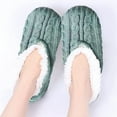 thumbnail image 4 of 1Pairs Womens Thick & Warm Slipper Socks with Non Slip Grippers - House Socks, 4 of 5