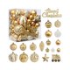 thumbnail image 3 of Surtido de adornos decorativos colgantes, irrompibles y prácticos que garantizan una diversión familiar segura con adornos de guirnalda de plástico duraderos para árboles de Navidad en varios tamaños, 3 of 5