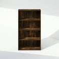 thumbnail image 4 of Furinno Simple Open Shelf, Bookcases, 4-Tier, Amber Pine, 4 of 6