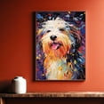 thumbnail image 3 of Polish Lowland Sheepdog Dog Starry Night Van Gogh Wall Art Canvas for Living Room Oil Painting Artwork Landscape Canvas Artwok for Living Room Bedroom Home Decorations Wall Decor Large, 3 of 4