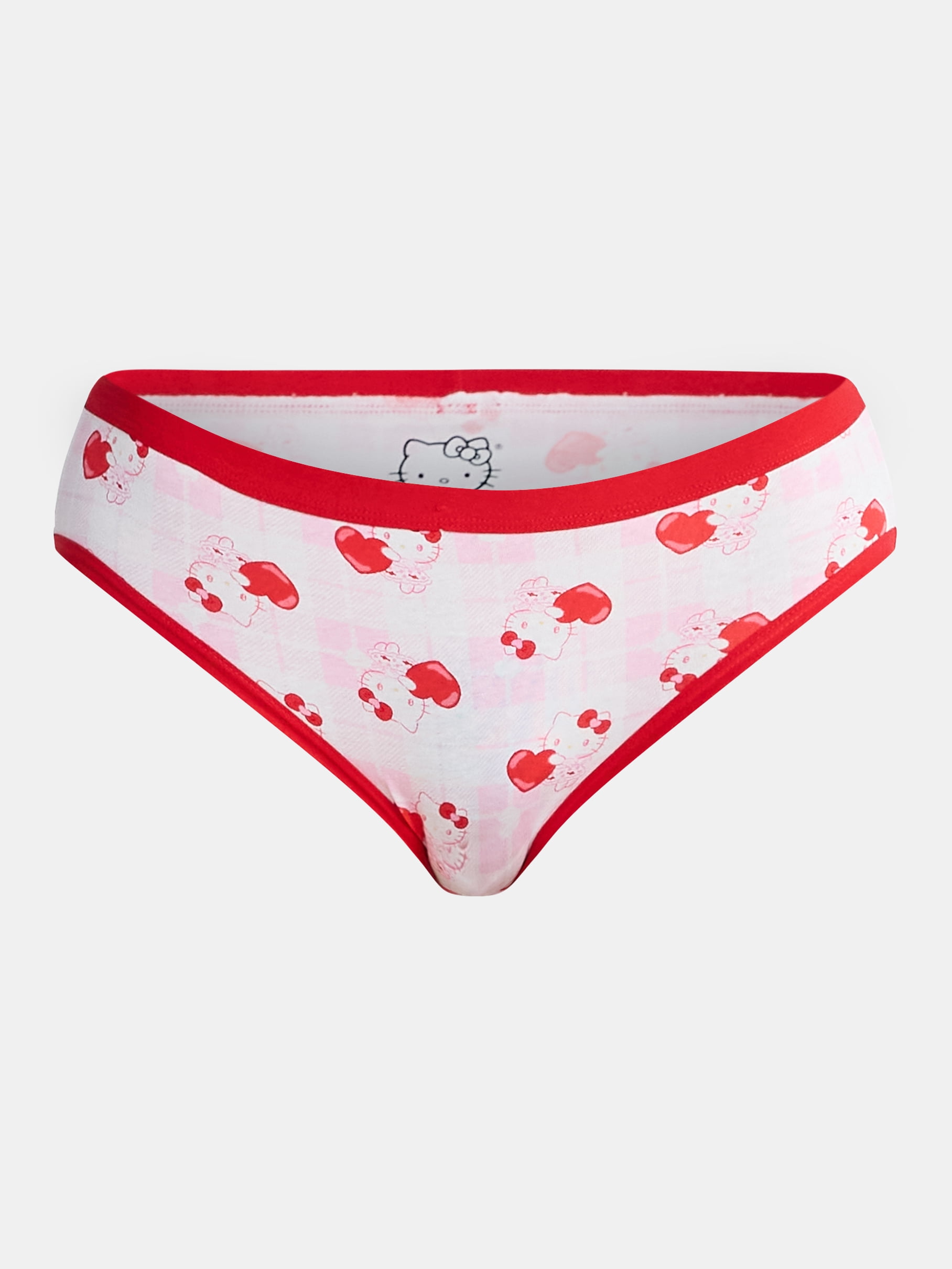 Hello Kitty Women's Hipster Panties, 3-Pack, Sizes S-XXL