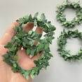 thumbnail image 4 of Farmhouse Wreath Wreath 10Pcs Artificial Christmas Wreaths Realistic Non Fading Green Leaves For Wall Hanging Front Door Decorations Simulation Wreath,Green Artificial Flower, 4 of 7