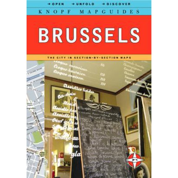 Pre-Owned Knopf MapGuide: Brussels (Paperback) 0375710892 9780375710896