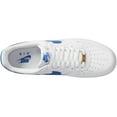 thumbnail image 3 of Men's Nike Air Force 1 '07 LO White/Game Royal-White (DM2845 100) - 8.5, 3 of 5