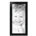 thumbnail image 2 of ArtToFrames 8" x 17" Black Steel Picture Frame, 8x17 inch Black MDF Poster Frame (WOM-4639), 4 Pack, 2 of 7