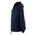 thumbnail image 3 of Manteau de Pluie Léger à Capuche pour Femmes Imperméable Actif Extérieur Veste de Pluie avec Capuchons Dames Manches Longues Décontracté Coupe Ajustée Fermeture Éclair Manteau d'Extérieur Veste Manteau, 3 of 3