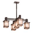 thumbnail image 4 of Meyda Tiffany 196390 Roylance 5 Light 36" Wide Chandelier - MultiColor, 4 of 6