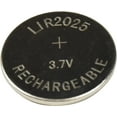 thumbnail image 4 of HQRP 2-Pack LIR2025 LIR2025H 3.7-Volt Lithium-Ion Rechargeable Coin Cell Battery LIR-2025 LIR2O25 LIR-2O25, 4 of 7