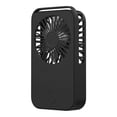 thumbnail image 1 of Ventilador portátil USB recargable con 3 velocidades - Pequeño y ligero para llevar a cualquier lugar (Negro)  

Ventilador mini USB silencioso - Batería de larga duración, ideal para oficina, casa o, 1 of 6