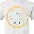 thumbnail image 4 of Inktastic White Donut T-Shirt, 4 of 5